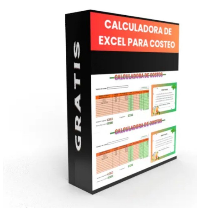 Plantilla de Excel para costear cocteles